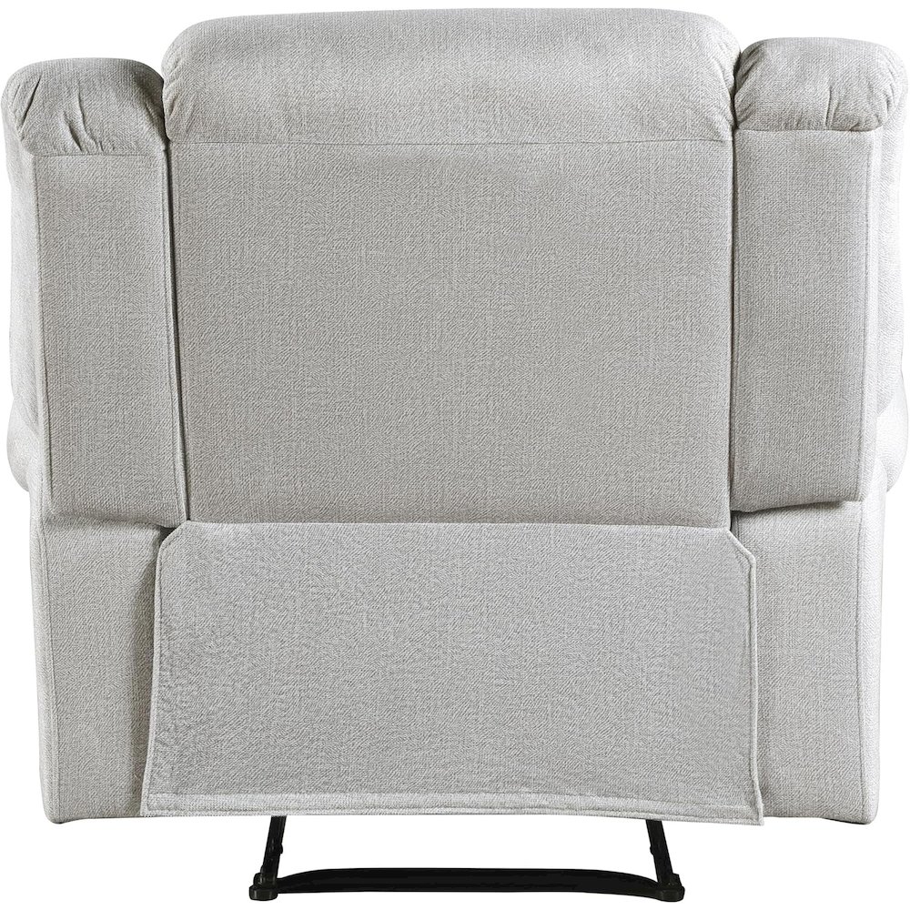 Lexicon Brennen Microfiber Reclining Chair in Mist. Picture 7